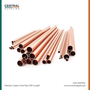 Pakistan Copper Pipe Straight Length (20FT) - Sizes 3/8" to 2-1/8" | AC & Refrigeration Grade